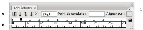 ADOBE ILLUSTRATOR CS3 - Répéter des tabulations - 1