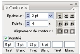 ADOBE ILLUSTRATOR CS3 - Application d'un contour à un objet - 1