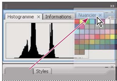 ADOBE ILLUSTRATOR CS3 - Pour manipuler des groupes de panneaux - 1