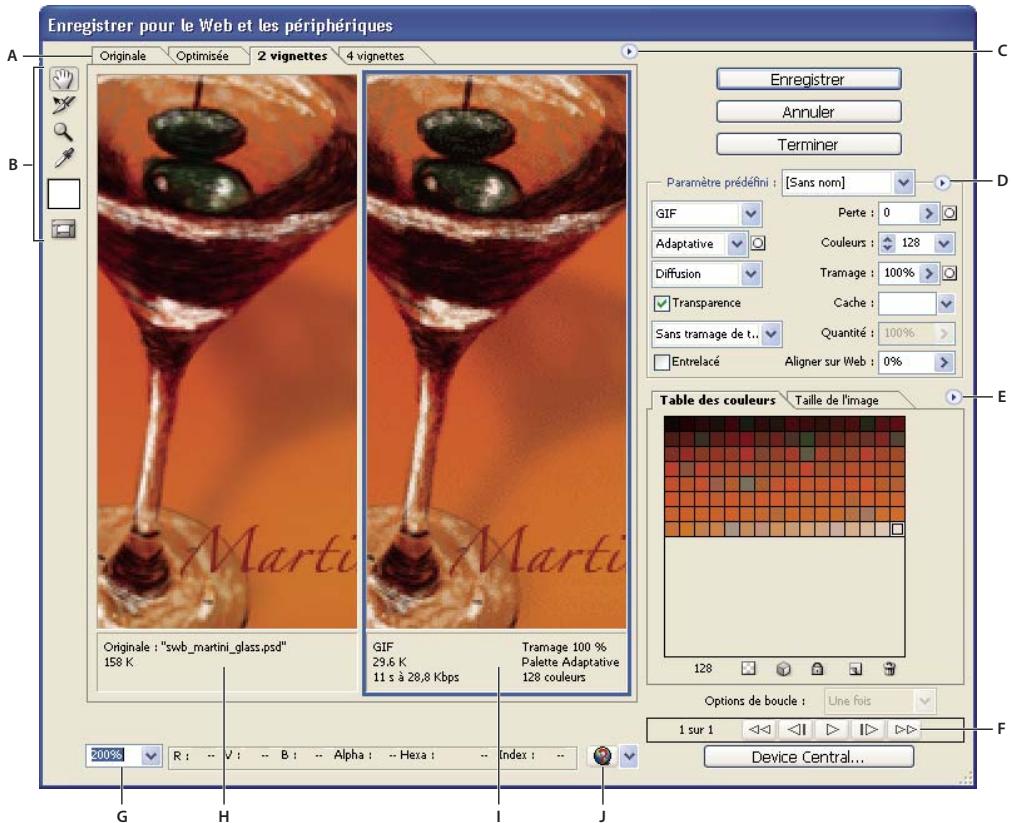 ADOBE ILLUSTRATOR CS3 - Présentation de l'option Enregistrer pour le Web et les périphériques - 1