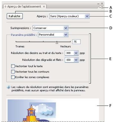 ADOBE ILLUSTRATOR CS3 - Présentation de l'aperçu de l'aplatissement - 1