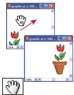 ADOBE ILLUSTRATOR CS3 - Collection d'outils de déplacement et de zoom - 1