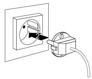 FUJITSU SIEMENS AMILO DESKTOP PI 3630 - Branchement de l'appareil sur le secteur - 2