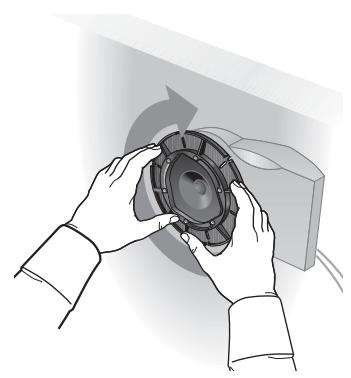 BOSE 131 MARINE SPEAKER SYSTEM - Installation des enceintes par l'avant de la cloison - 8