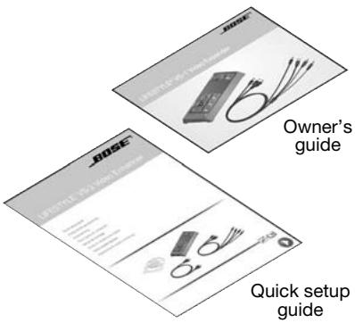 BOSE OPTIMISEUR VIDEO LIFESTYLE VS-2 - Finding a location for the VS-2 - 5
