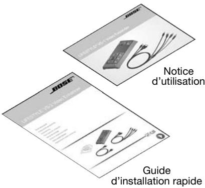 BOSE OPTIMISEUR VIDEO LIFESTYLE VS-2 - Choix de l'emplacement du vs-2 - 3