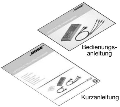 BOSE OPTIMISEUR VIDEO LIFESTYLE VS-2 - Standort für den VS-2 wahlen - 5