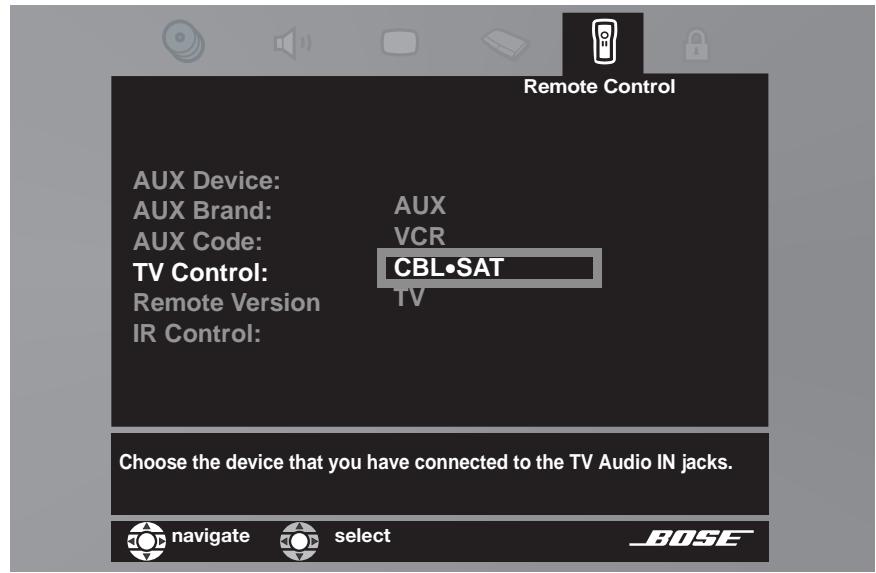 BOSE OPTIMISEUR VIDEO LIFESTYLE VS-2 - Watching video from one source while listening to audio from another - 1