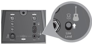 BOSE L1 COMPACT - Utilisation du préréglage pour guitare acoustique ToneMatch® - 1