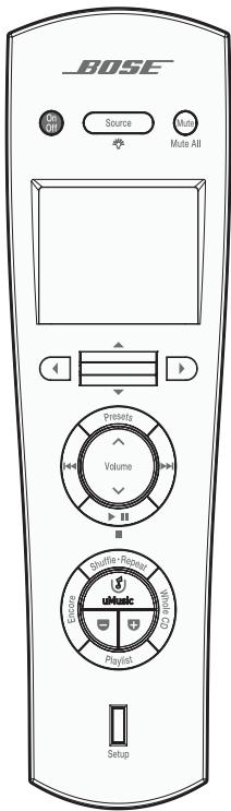 BOSE PERSONAL MUSIC CENTER - Symboles affichés - 1