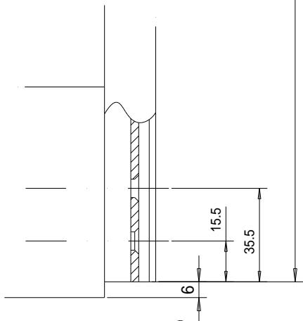 CAME PROFILES S20 - ALLESTIMENTO STRUTTURA FISSA CON TELAIO TOTALE E PROFILO PORTAFOTOCELLULE MAL790 - 17