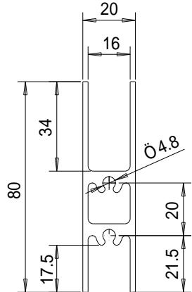 CAME PROFILES S20 - 7