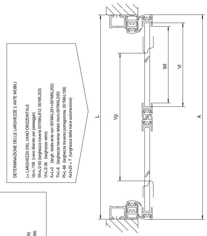 CAME PROFILES S20 - DETERMINAZIONE DELLE ALTEZZIE - 1