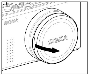 SIGMA DP1 - POUR RETIRER LE BOUCHON - 1