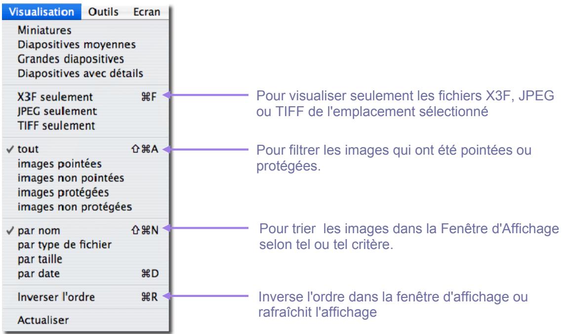 SIGMA PHOTO PRO 3.3 - Trier et filtrer les visuels - 1