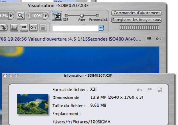 SIGMA PHOTO PRO 3.3 - Ecran principal - 1