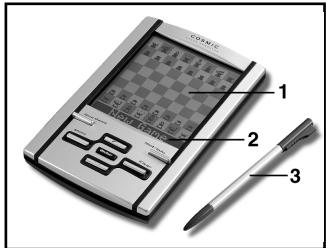 SAITEK COSMIC CHESS - TASTI E FUNZIONALITA - 1