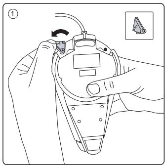 SAITEK CYBORG V.1 FLIGHT STICK - Anbringen der Fuß am Flightstick - 1