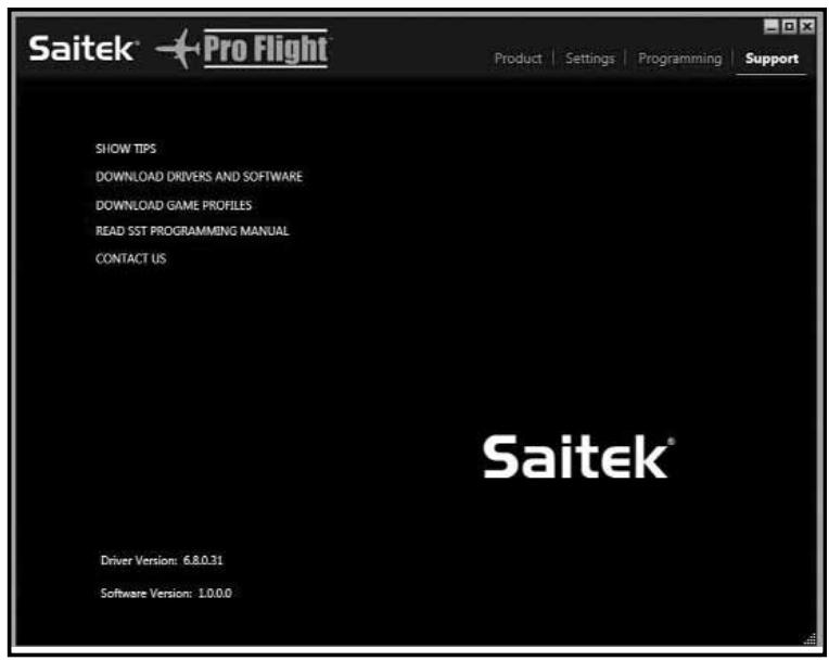 SAITEK X-65F PRO FLIGHT COMBAT CONTROL SYSTEM - Support - 1
