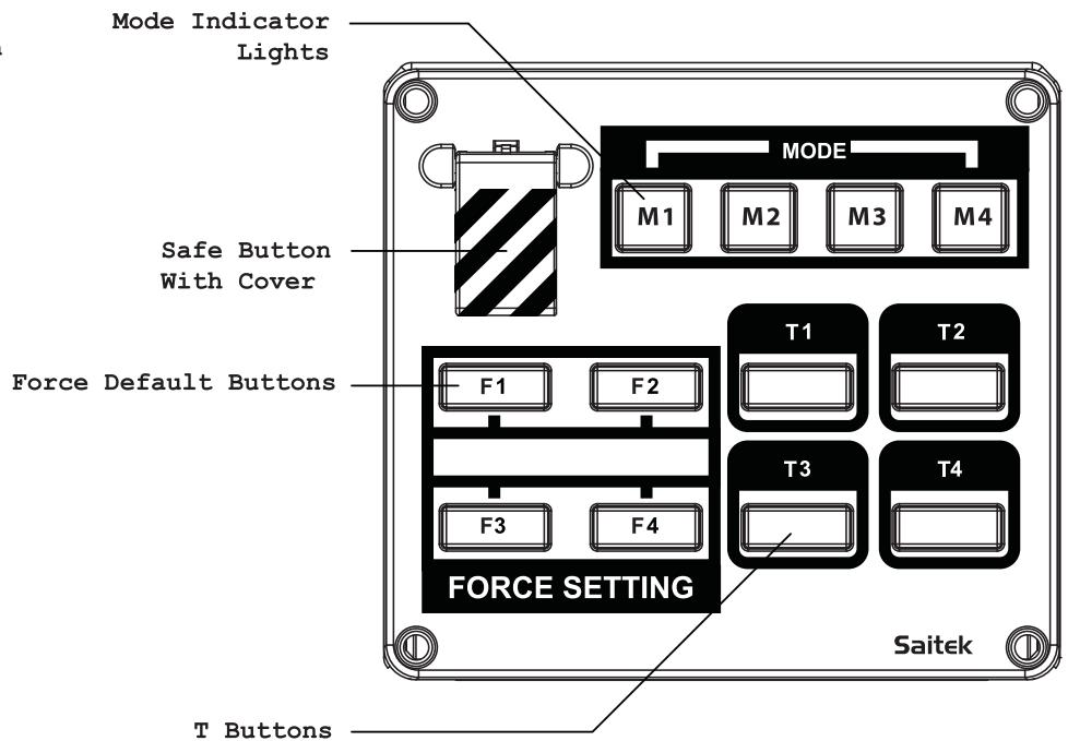 SAITEK X-65F PRO FLIGHT COMBAT CONTROL SYSTEM - 5