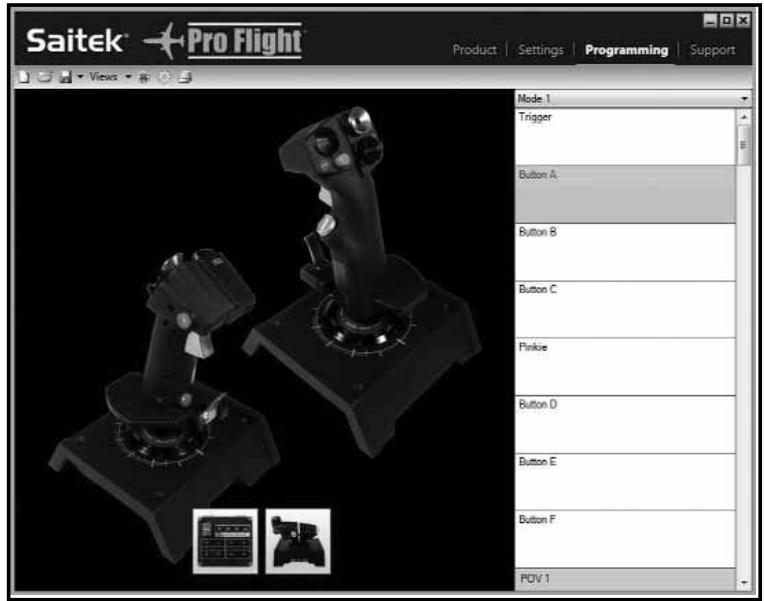 SAITEK X-65F PRO FLIGHT COMBAT CONTROL SYSTEM - Programming - 2