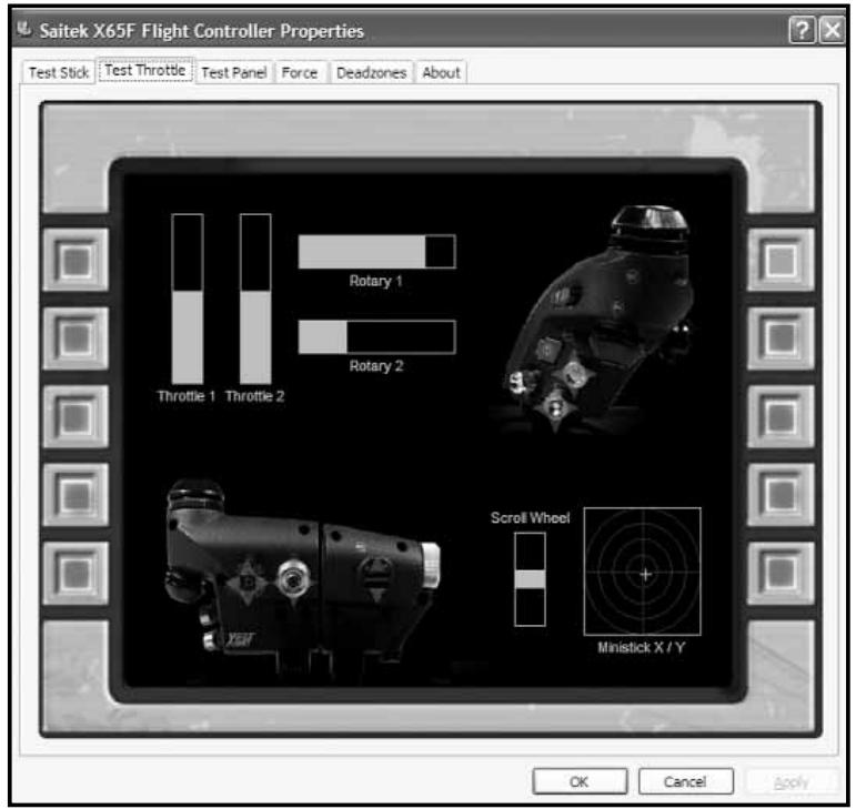 SAITEK X-65F PRO FLIGHT COMBAT CONTROL SYSTEM - Axis - 1