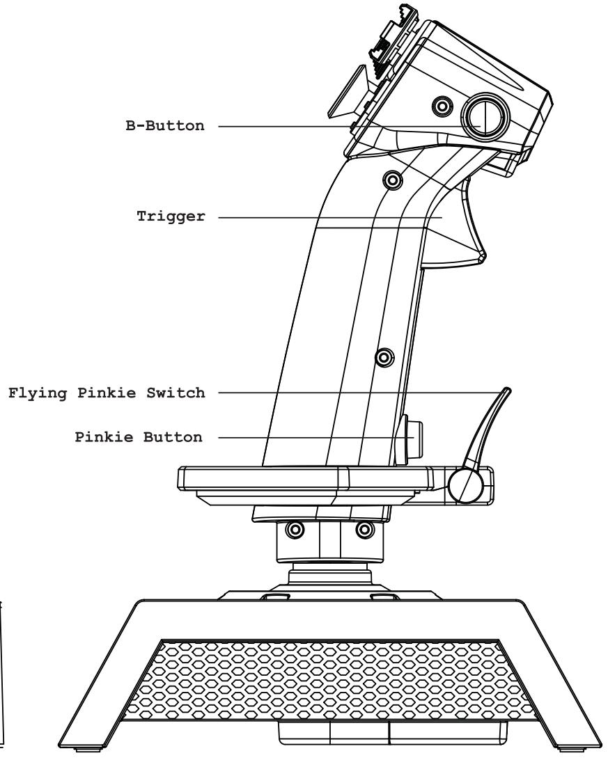 SAITEK X-65F PRO FLIGHT COMBAT CONTROL SYSTEM - 2