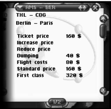 GAMES PC AIRLINE TYCOON EVOLUTION - Prix des billets - 2