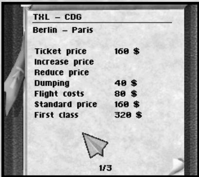 GAMES PC AIRLINE TYCOON EVOLUTION - Prix des billets - 1