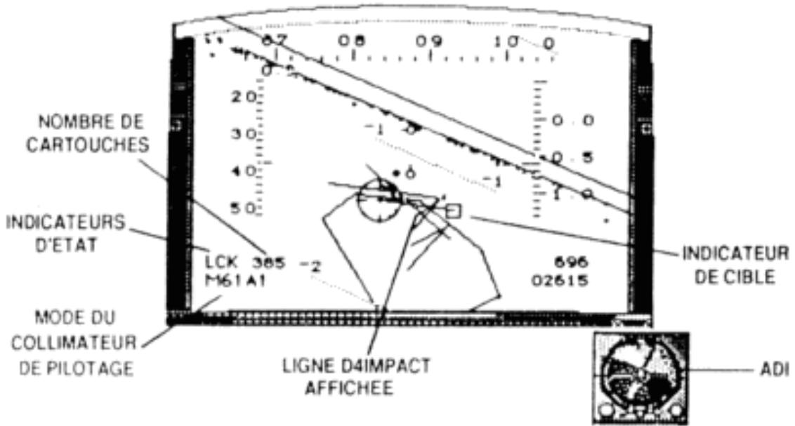 GAMES PC FALCON - Collmateur de pilotage air-sol STRAFE GUN (M61A1) - 2