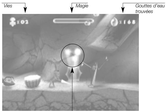 GAMES PC KIRIKOU - L'INTERFACE EN COURS DE JEU - 1