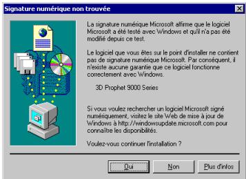 HERCULES 3D PROPHET 8500 LE 128MB - 4.1.2.Installer les pilotes sous Windows 2000 - 3