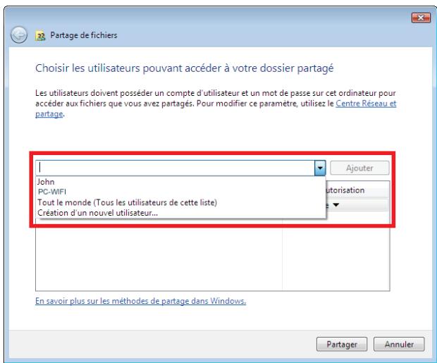 HERCULES EPLUG 200 MINI-MULTI - Windows Vista : Mettre en partage des dossiers publics ou personnels - 2