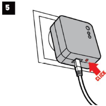 HERCULES EPLUG 200 MINI-MULTI - Connexion Ethernet et branchement électrique de votre nouvel adaptateur Hercules ePlug 200 Mini/Multi - 6