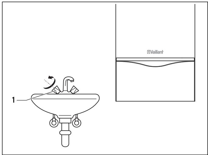 VAILLANT ATMO TEC PLUS - Puisage d'eau chaude sanitaire - 1