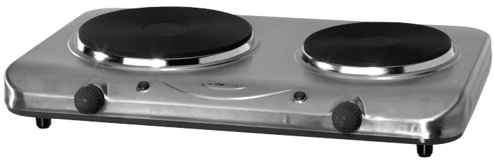 CLATRONIC DKP 2913 E - Doppelkochplatte - 1
