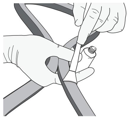 BONTRAGER TUBULAR WHEEL - Application de la seconde couche de colle - 2