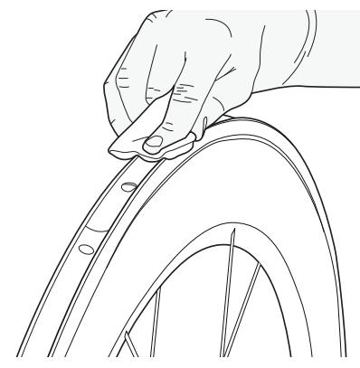 BONTRAGER TUBULAR WHEEL - Préparation de la jante tubulaire - 2