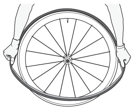 BONTRAGER TUBULAR WHEEL - Fixation du boyau à la jante - 2