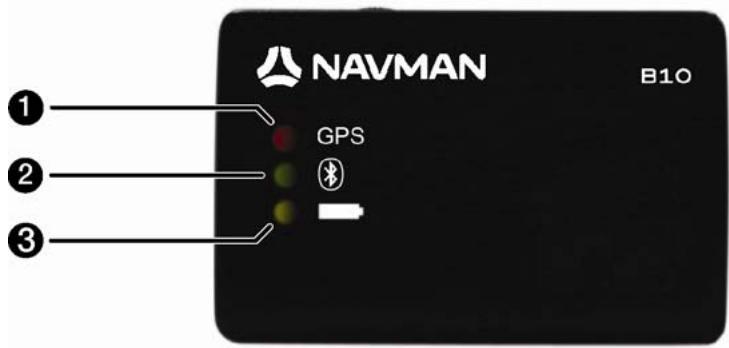 NAVMAN B10 - Éléments de la façon - 1