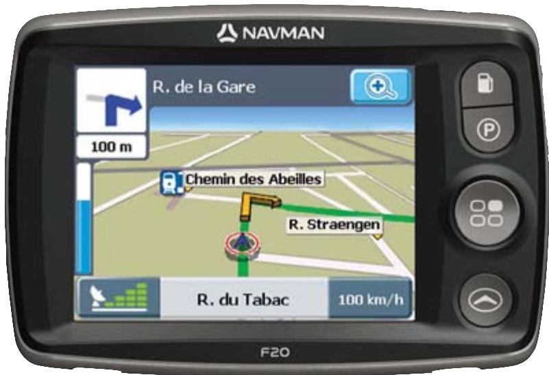 NAVMAN F20 - Manuel d'utilisation - 1