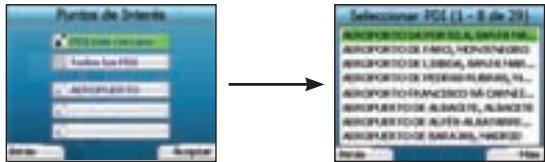 NAVMAN ICN 320 - Puntos de intereses recientes - 1