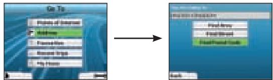 NAVMAN ICN 320 - Navigating to an Address - 1