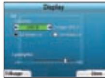 NAVMAN ICN 320 - Displayindstillinger - 1