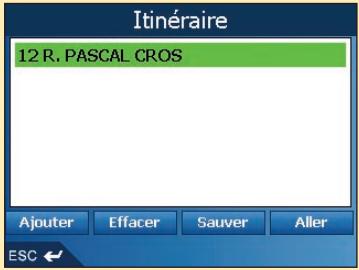 NAVMAN ICN 510 - Cinquième étape : Trouver le nombre de rue correspondant à votre point de destination - 3