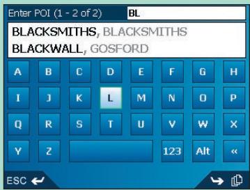 NAVMAN ICN 510 - Quatrième étape : Sélectionner le type de CI - 2