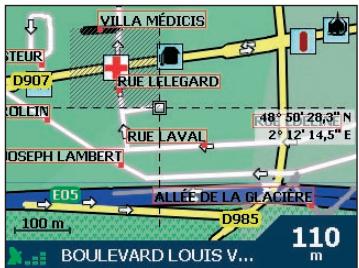 NAVMAN ICN 510 - Ajouter une zone à éviter - 1