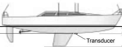 NAVMAN FISH450 TRICOLOR - Keel Offset - 1