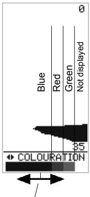 NAVMAN FISH450 TRICOLOR - Changing the colour thresholds - 1