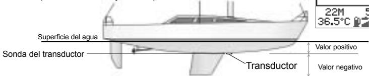 NAVMAN FISH450 TRICOLOR - Offset de quilla - 1